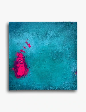 »liebend leuchtet« Sösta Sönksen, 2025, 50 x 50 cm