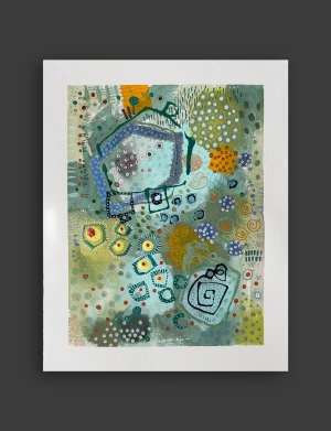 »seelen weit«, Sösta Sönksen, 2026, 36 x 46 cm