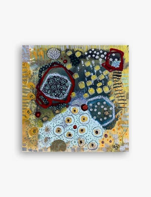»zauber still«, Sösta Sönksen, 2026, 20 x 20 cm
